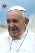 FRATELLI BONELLA　イタリア　ポストカード　FIDES347　PAPA FRANCESCO　１０×１５ｃｍ　厚手紙　裏面洋はがき仕様　１枚