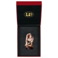 ULPE WOOD ART　イタリア　木彫   守りの手の中の男の子　６センチ　PROTECTIVE HANDS BOY + CASE  UP381000E6B