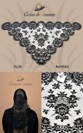CASAS DE CARMEN　フランスヴェール　６５０４　FLOR　ブラック