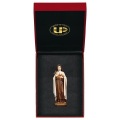 ULPE WOOD ART　イタリア　木彫  リジューの聖テレサ（幼きイエズスの聖テレサ）ST. THERESE OF LISIEUX + CASE　　８センチ　ケース付き　 UP236000E8