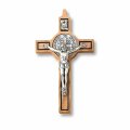 一般不可　転売不可　イタリア　 LALPG200　プラ箱入り　木製聖ベネディクトクロス 　Cross, St. Benedict, olive wood, size cm.7.5x4.5 + box