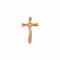 イタリア　LALPG416　オリーブクロス　４８センチ　Stylized Cross in olive wood cm. 48x28