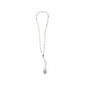 イタリア　LALRL753C　守護の天使チャプレットロザリオ　Rosary 　crystal with hand binding  6 mm.+card