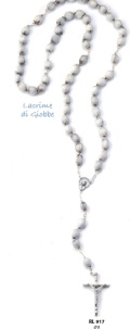 イタリア　 LALRL917L   job's tears ヨブの涙　涙の種ロザリオ　１０ミリL