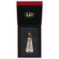 ULPE WOOD ART　イタリア　木彫  ロレートの聖母子　８センチ　ケース付き　OUR LADY OF LORETO + CASE　UP079000E8