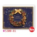 チキュウグリーディングス　クリスマスカード　S300-81　日本製　聖句付