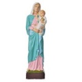 レジン像　HAST008143　Vergin Mary with baby 16cm　聖母子　１６センチ
