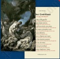LLC　ラテン語祈りカード　ラテン語の発声表記のある悔い改めの祈り ACT OF CONTRITION　１５．２×１０.２センチ　光沢紙（はがきサイズ厚紙）０２６