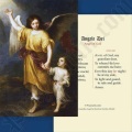 LCC ラテン語祈りカード　ラテン語と英語　神の天使　Angel of God　カード　１３×８センチ　光沢紙　００４５