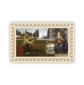 Officina D'Arte Torre　飾りレース紙ご絵　　受胎告知　ANNUNCIAZIONE (FORMATO GRANDE)　　OAT97　イタリア語祈りカード　
