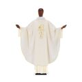 教会住所または寄進者宅のみお届け　イタリア  DESTA社  Chasuble 221 カズラ　２２１ 白金