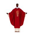 教会住所または寄進者宅のみお届け　イタリア  DESTA社  Chasuble 221 カズラ　２２１ 赤