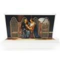 Officina D'Arte Torre　立体飾りレース紙ご絵カード　ジョルジョーネ Giorgione　OATBO3　 カード　