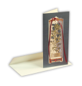 Officina D'Arte Torre　立体飾りレース　紙しおり　カード CAMPANULA MINOR　　OATBFL04　 カード　