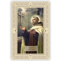 Officina D'Arte Torre　飾りレース紙ご絵　十字架の聖ヨハネ　Giovanni Della Croce　OAT076　イタリア語祈りカード　