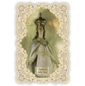Officina D'Arte Torre　飾りレース紙ご絵 　ヴィニョーラの聖母　Madonna Della Pieve　 OAT175  イタリア語祈りカード　