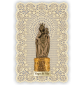 Officina D'Arte Torre　飾りレース紙ご絵    Nostra Signora Del Pilar OAT211 イタリア語祈りカード　
