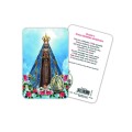 ATSITALIA 　メダイ付きカード　ポルトガル語　アパレシーダの聖母　6922　 メダルがラミネートされた祈りのカード　Our Lady of Aparecida - Laminated prayer card with medal