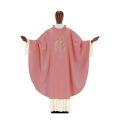 教会住所または寄進者宅のみお届け　イタリア  DESTA社  Chasuble 233  カズラ　ローズ