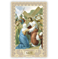 Officina D'Arte Torre　飾りレース紙ご絵 　十字架の道行　4　Via Crucis StazioneIV 　OAT164　イタリア語祈りカード　