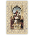 Officina D'Arte Torre　飾りレース紙ご絵 　聖ヴィトゥス 　聖ビターレ　Vitale　OAT144　イタリア語祈りカード　