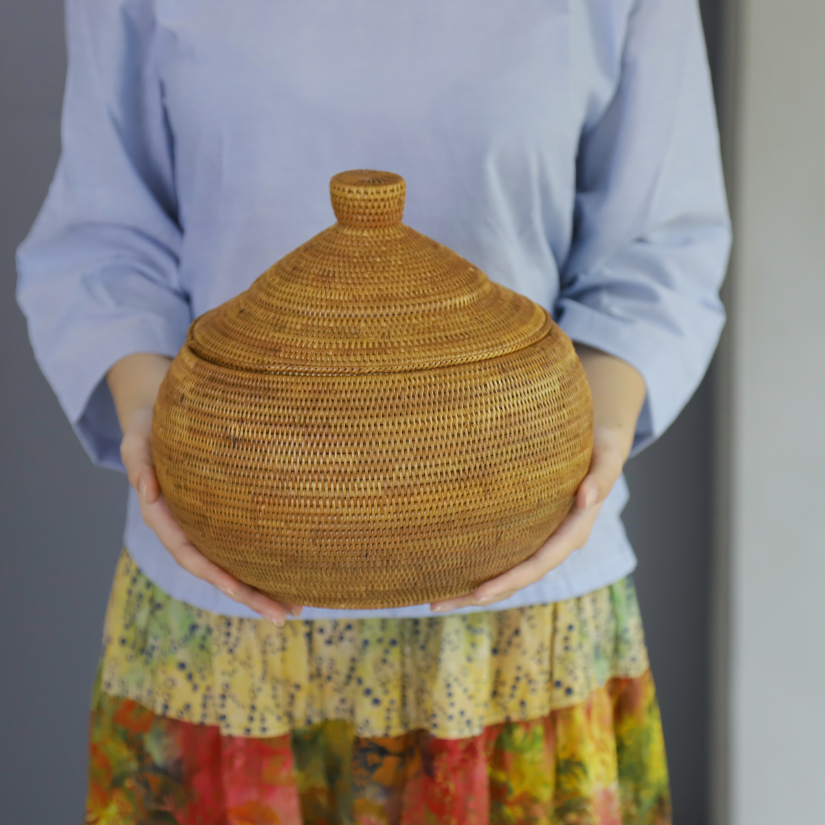 アタ 小物入れ かご