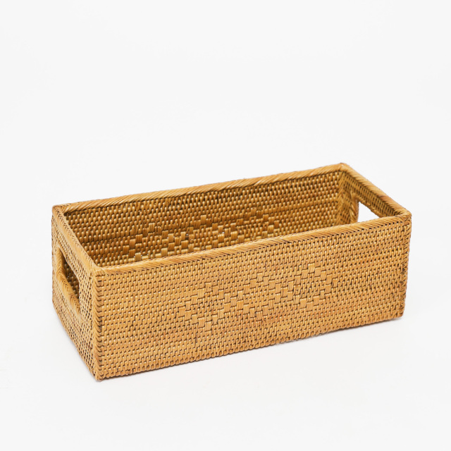 角型調味料入れ (BOX348) Rosily(ロージリー）バリ島 アタかご雑貨