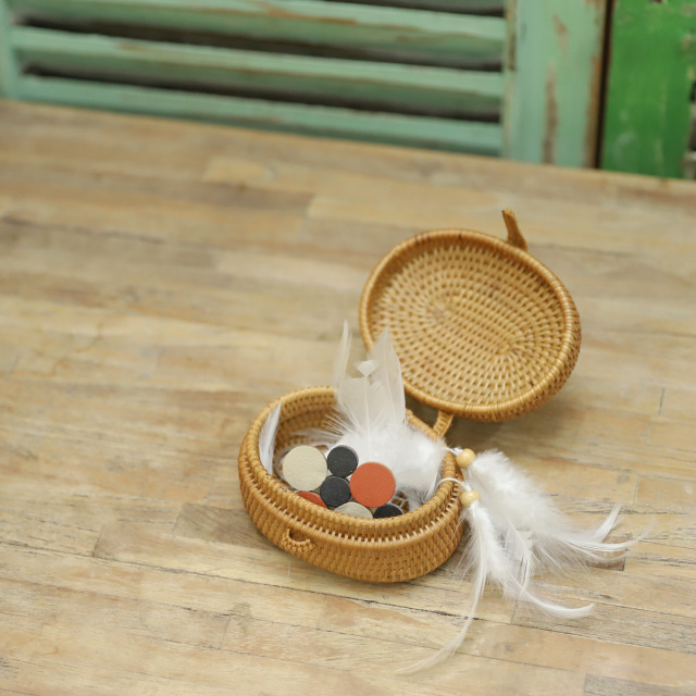 アタ ボックス 蓋付き 小物入れ