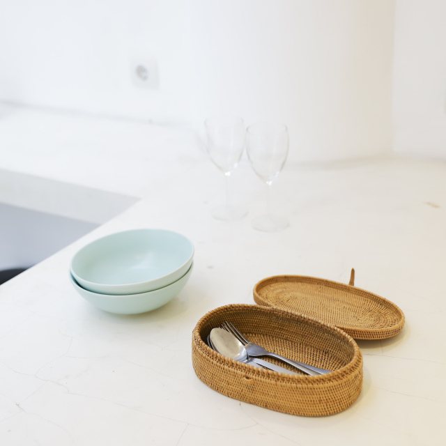 オーバル蓋付きLサイズ (BOX412) Rosily(ロージリー) バリ島