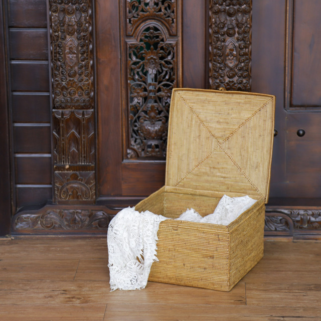 アタ 蓋付き 収納 ボックス