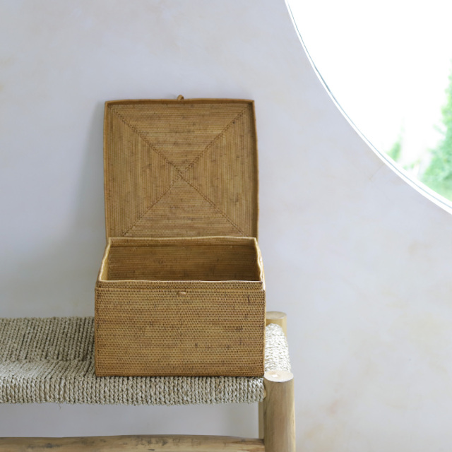 アタ 蓋付き 収納 ボックス