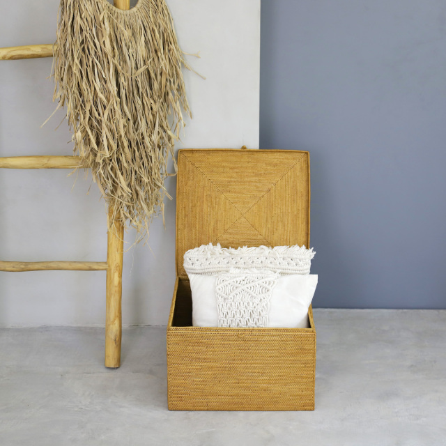 アタ雑貨 ボックス 蓋付き収納