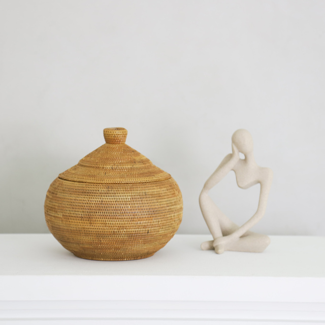 アタ 小物入れ かご