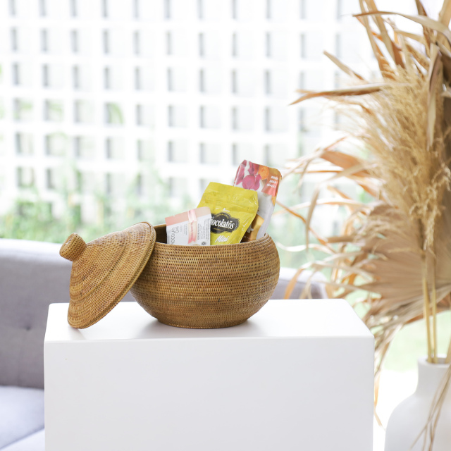 アタ 小物入れ かご