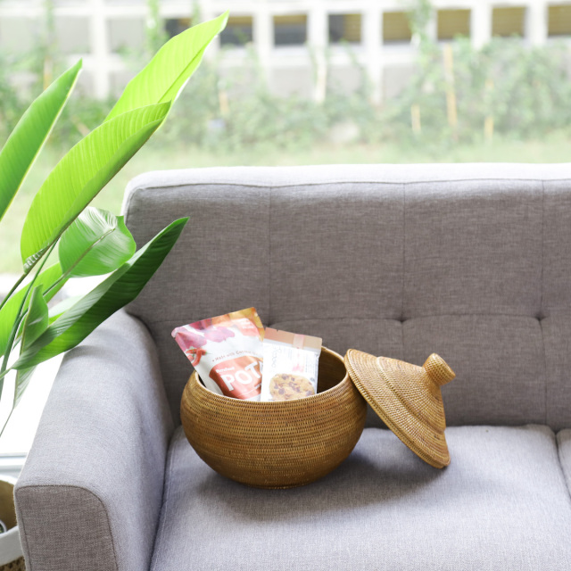 アタ 小物入れ かご