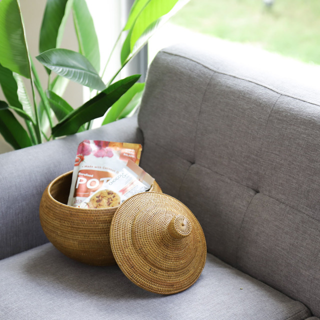 アタ 小物入れ かご