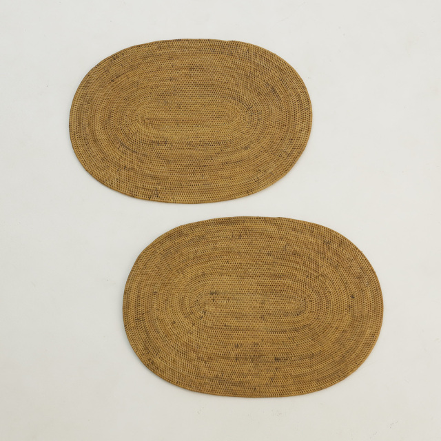 楕円ランチョンマットLサイズ 1枚 (MAT174) Rosily(ロージリー