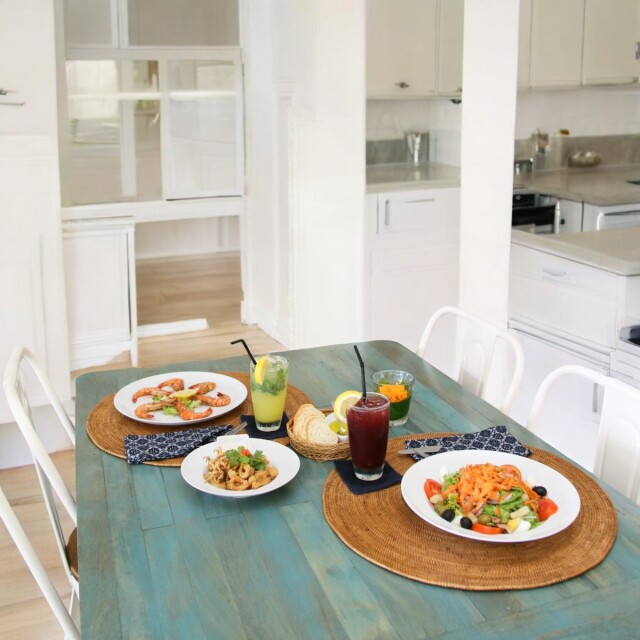 円形鍋敷LLサイズ 1枚 (MAT185) Rosily(ロージリー) バリ島 アタかご