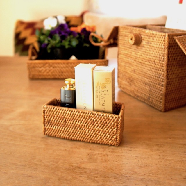 珍品小物入れ コースター入れ (MAT193) Rosily(ロージリー) バリ島 アタ雑貨