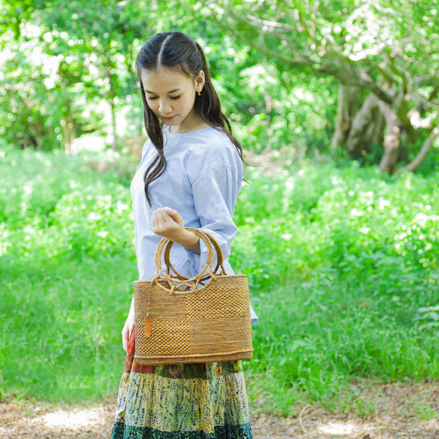 Rosily　サライバッグLサイズ　アタバッグ サライバッグ Lサイズ 巾着無し (NAB529) Rosily(ロージリー) バリ島
