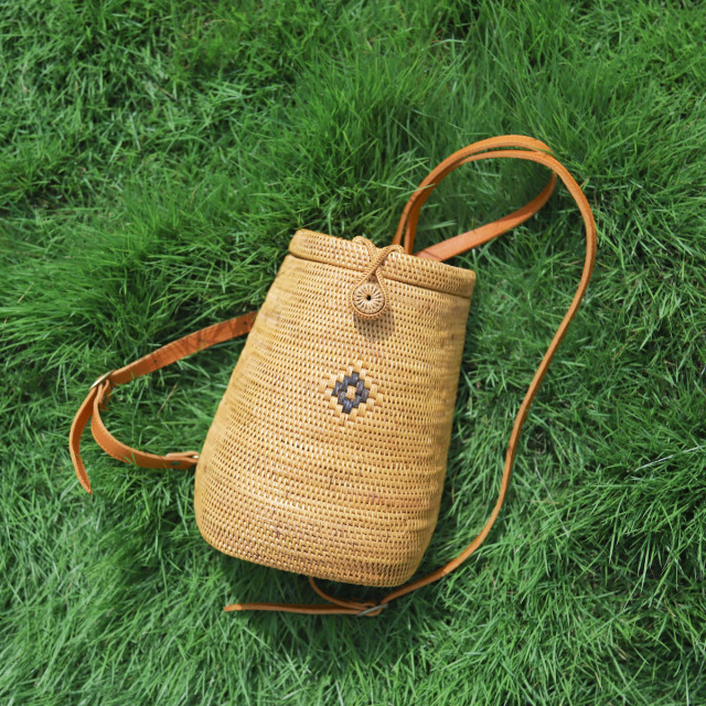 アタ リュックサック かごバッグ