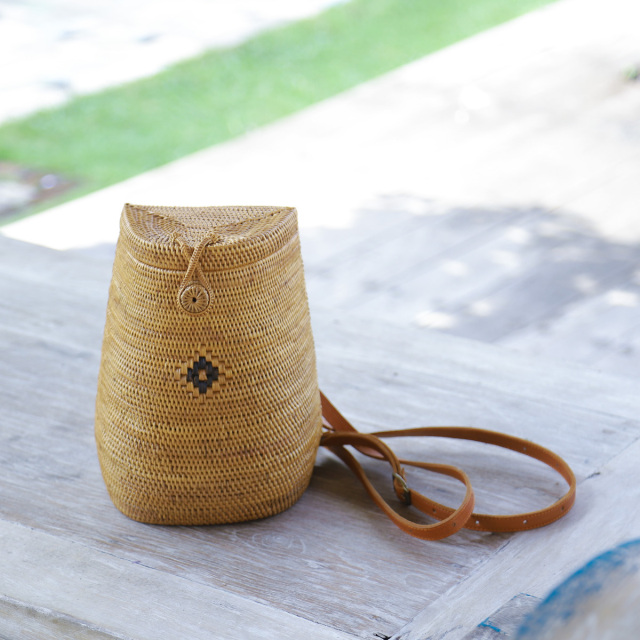 アタ リュックサック かごバッグ