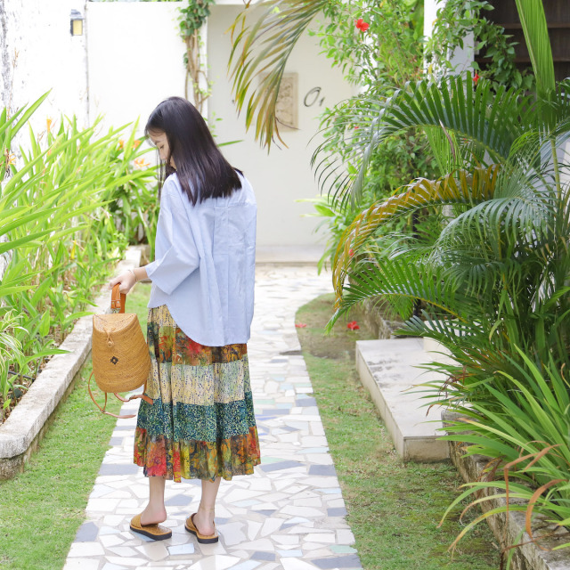 アタ リュックサック かごバッグ