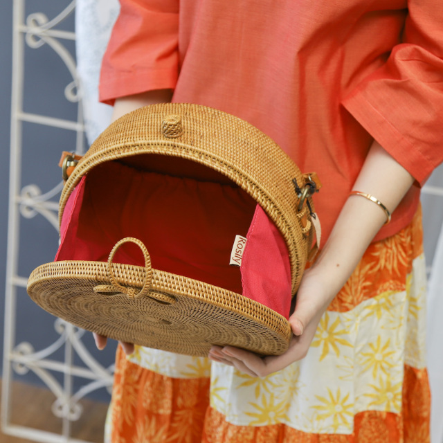 アタショルダーバッグ ジュリアン Lサイズ (NAB652) Rosily  