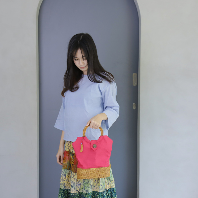 アタバッグ かごバッグ エコバッグ