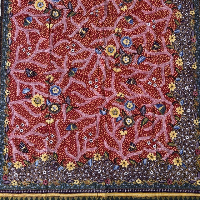 手描きバティック ジャワ更紗