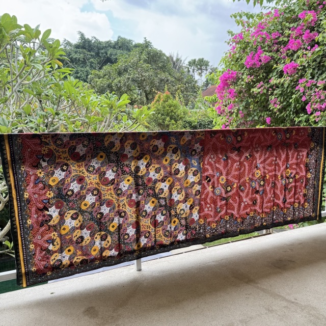 手描きバティック ジャワ更紗