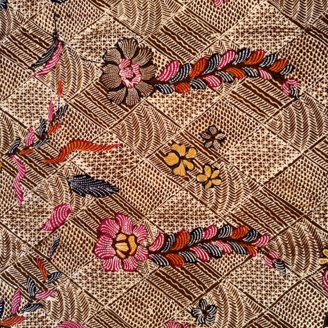 手描きバティック ジャワ更紗