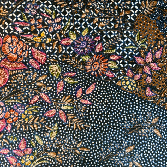 手描きバティック ジャワ更紗