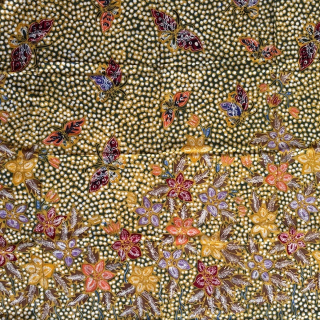 手描きバティック ジャワ更紗